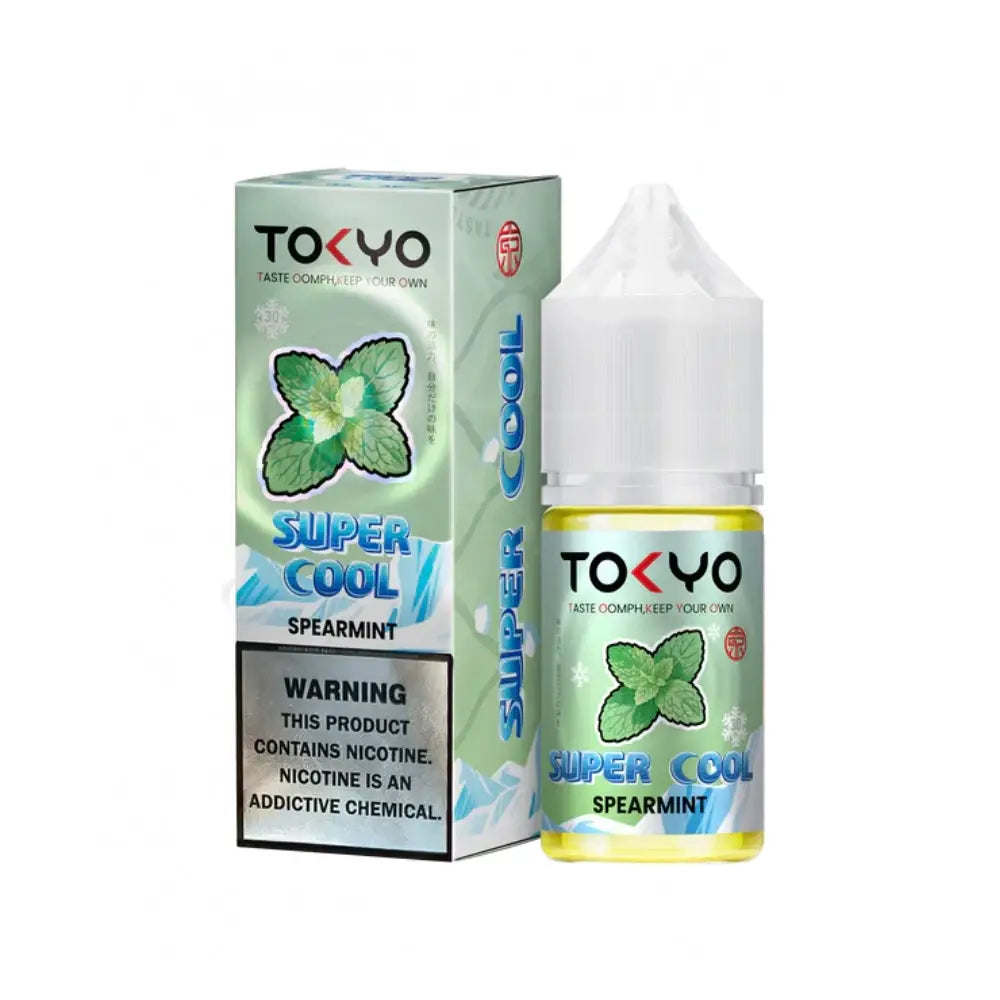 Tokyo Super Cool E-liquid - Spearmint / 3mg - E-liquid - Vapes Uae