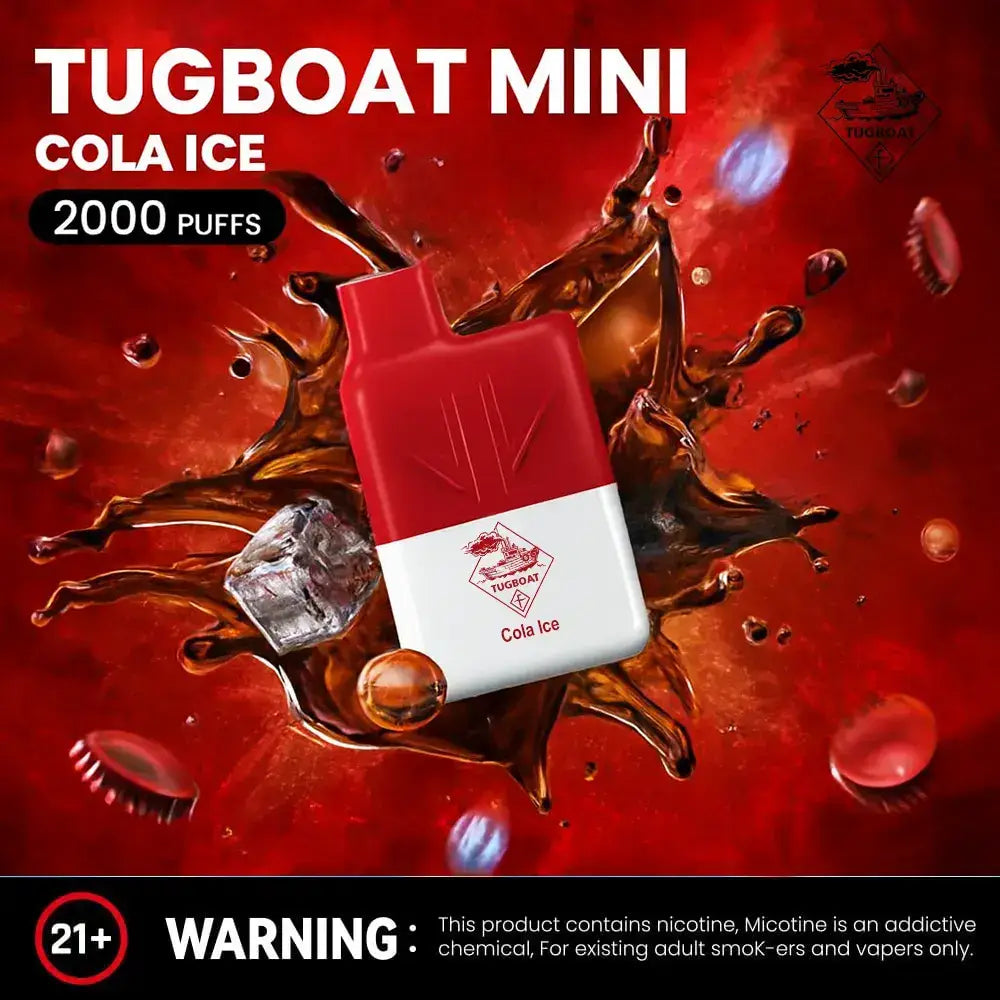Tugboat Mini 2000 Puffs Disposable Vape - Disposable Vape - Vapes Uae
