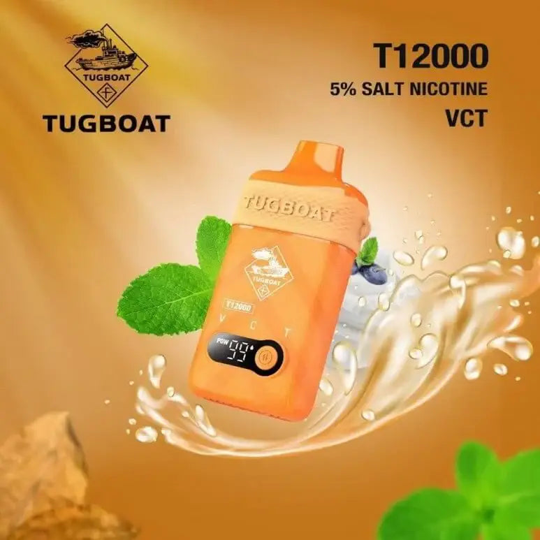 Tugboat T12ooo Puffs Disposable Vape - Vct - Disposable Vapes - Vapes Uae