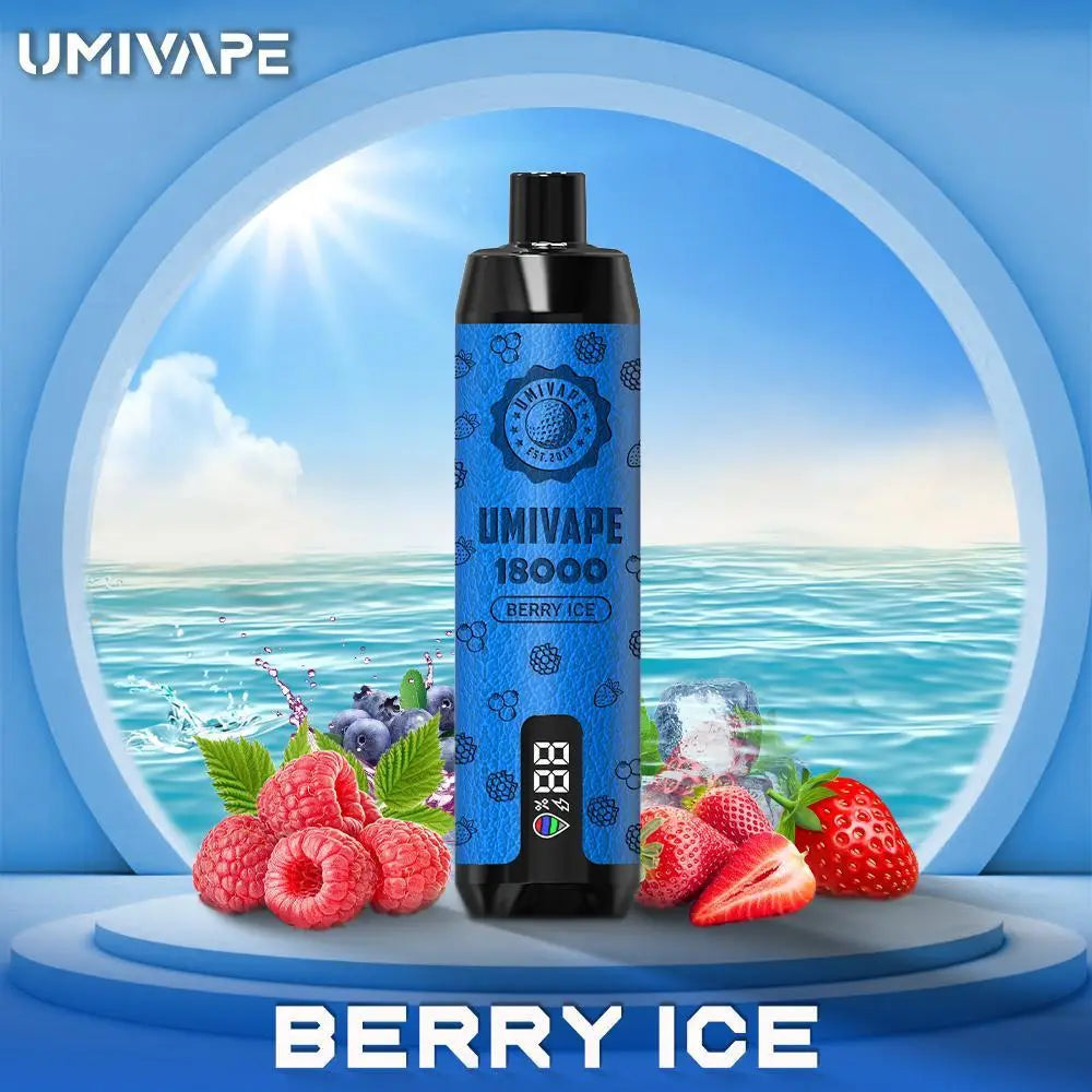 Umivape u Bar 18000 Puffs Disposable Vape - Berry Ice - Disposable Vape - Vapes Uae