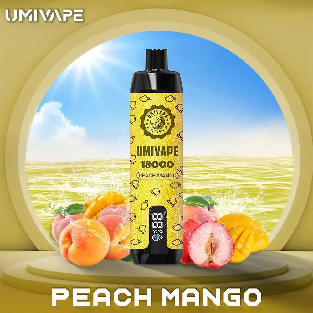 Umivape u Bar 18000 Puffs Disposable Vape - Peach Mango - Disposable Vape - Vapes Uae