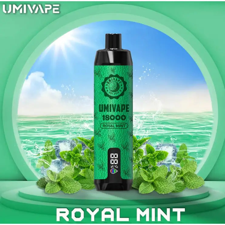 Umivape u Bar 18000 Puffs Disposable Vape - Royal Mint - Disposable Vape - Vapes Uae