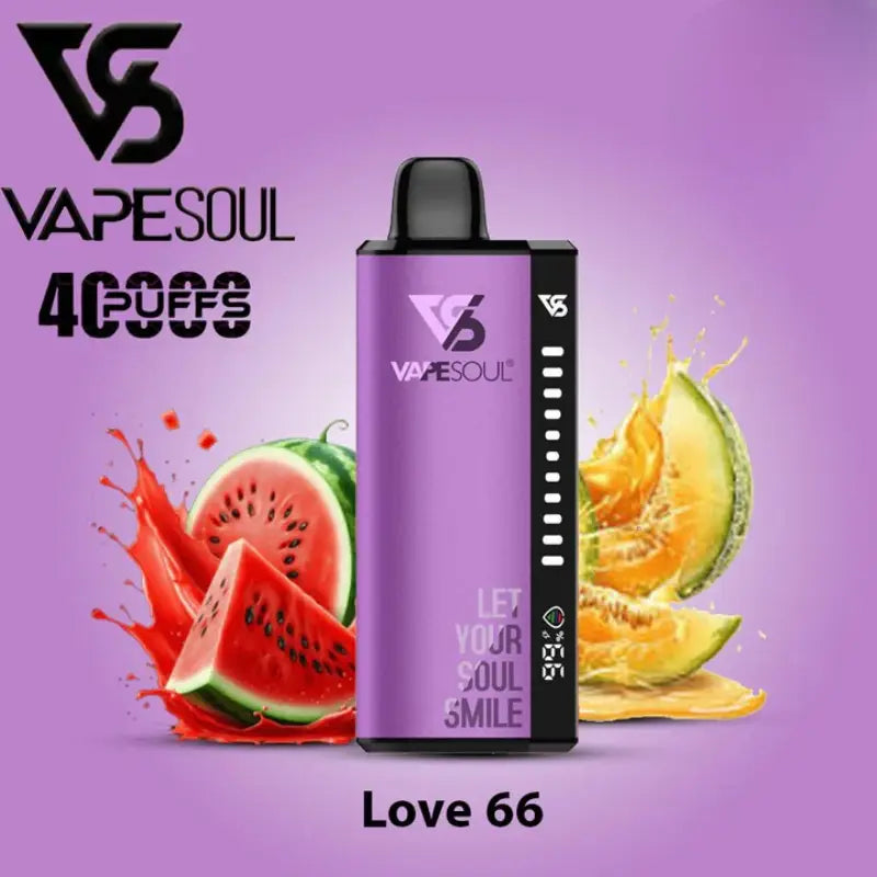 Vapesoul 40000 Puffs Disposable Vape - Love 66 - Disposable Vape - Vapes Uae