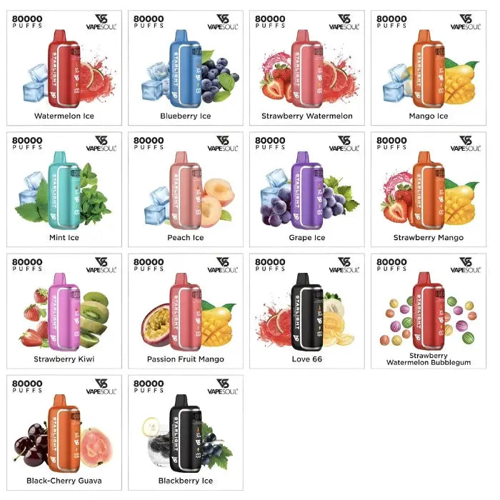 Vapesoul Starlight 80000 Puffs Disposable Vape - Disposable Vape - Vapes Uae