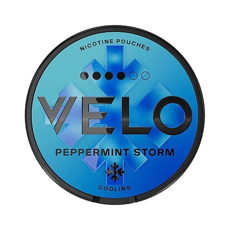 Velo Nicotine Pouches - Peppermint Storm / 10 Mg / Single Pack - Nicotine Pouch - Vapes Uae