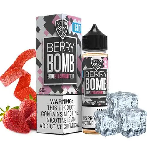 Vgod Series 60ml E-liquid - Iced Berry Bomb - E-liquid - Vapes Uae