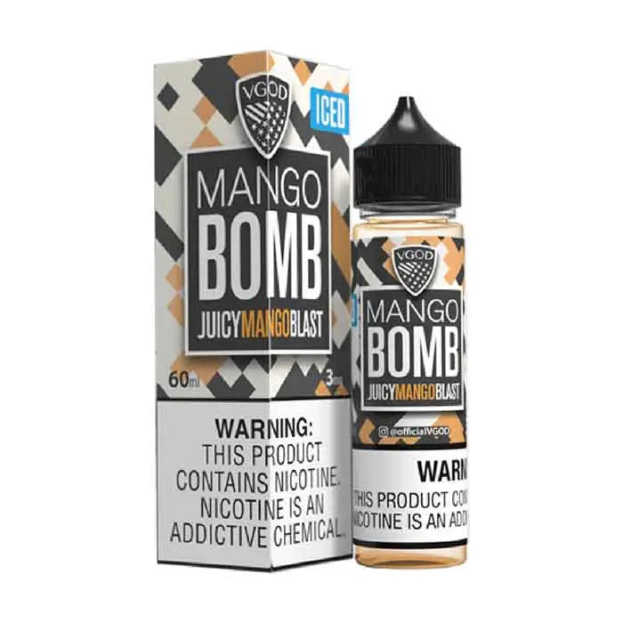 Vgod Series 60ml E-liquid - Iced Mango Bomb - E-liquid - Vapes Uae