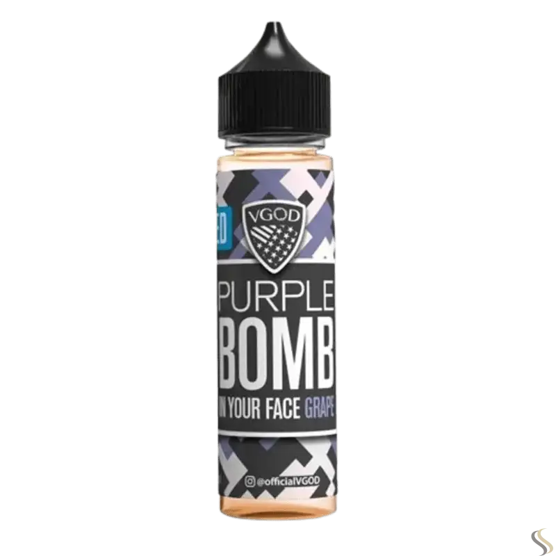 Vgod Series 60ml E-liquid - Iced Purple Bomb - E-liquid - Vapes Uae