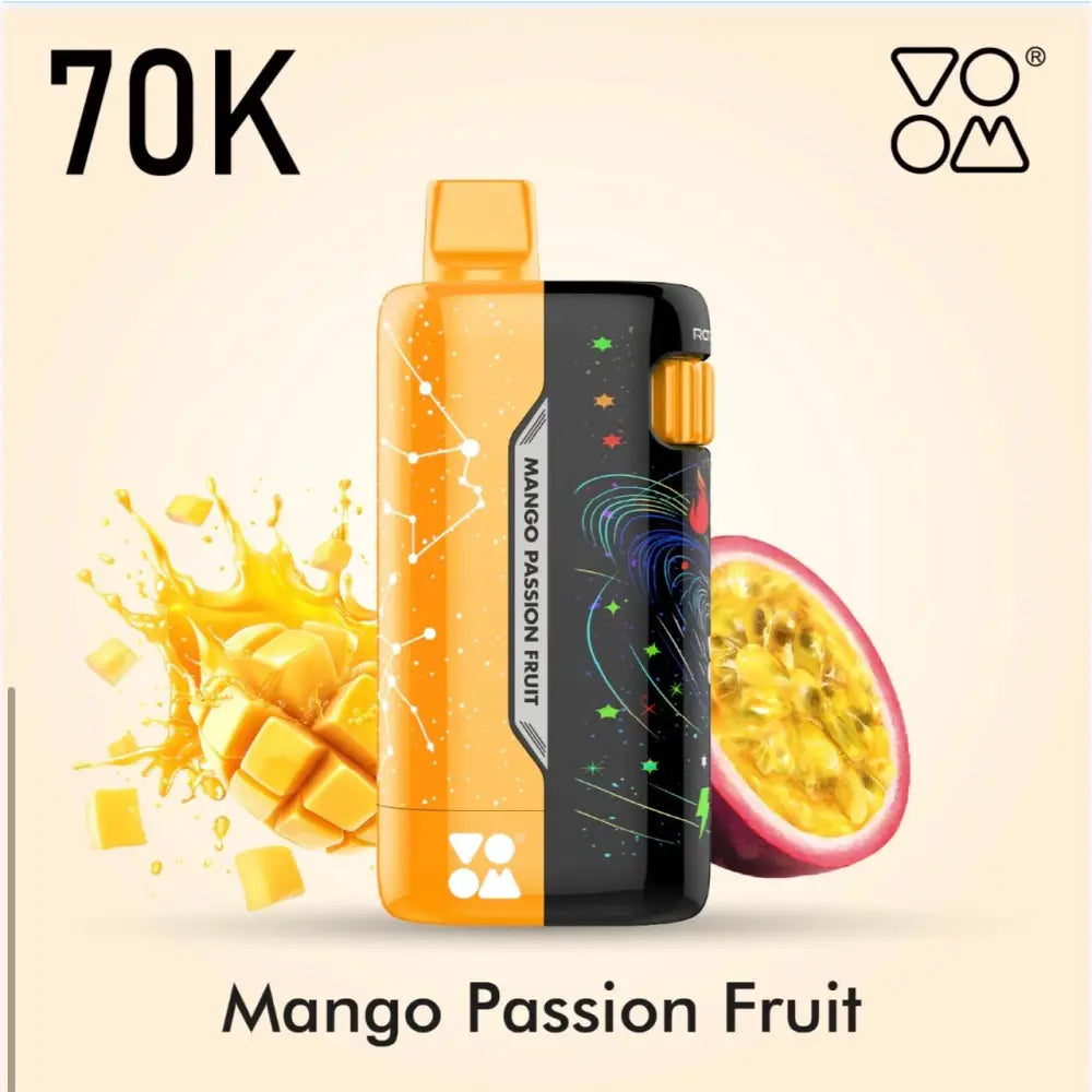 Voom Burst 70000 Puffs Disposable Vape - Mango Passion Fruit - Disposable Vape - Vapes Uae