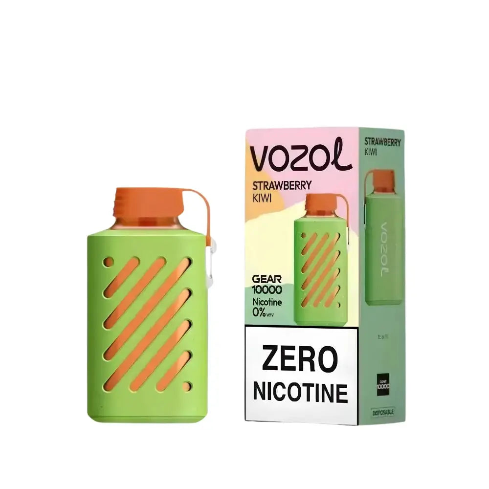 Vozol Gear Zero Nicotine 10000 Puffs Disposable Vape - Strawberry Kiwi - Disposable Vape - Vapes Uae