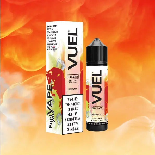 Vuel Nerd Salts Vape Juice 60ml - Nerd Blue - E-liquid - Vapes Uae
