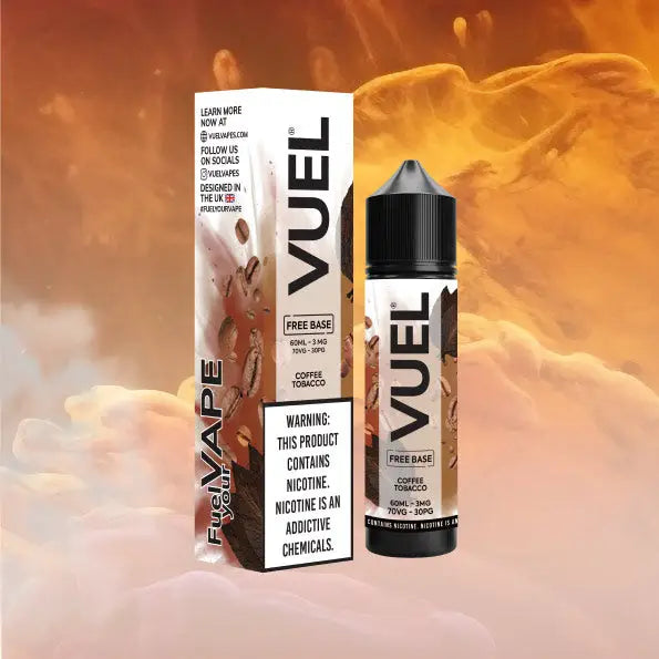 Vuel Nerd Salts Vape Juice 60ml - Coffee Tobacco - E-liquid - Vapes Uae