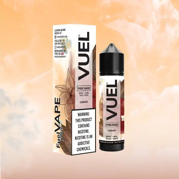 Vuel Nerd Salts Vape Juice 60ml - Cubano - E-liquid - Vapes Uae