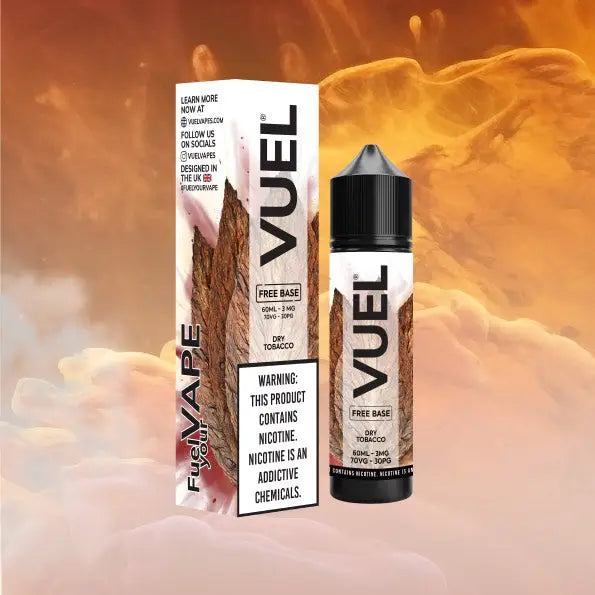 Vuel Nerd Salts Vape Juice 60ml - Dry Tobacco - E-liquid - Vapes Uae