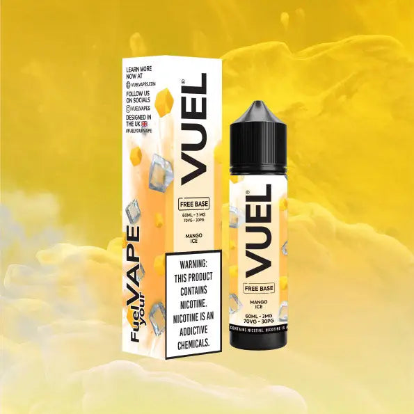Vuel Nerd Salts Vape Juice 60ml - Mango Ice - E-liquid - Vapes Uae