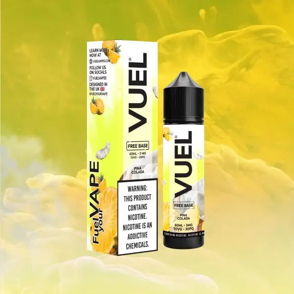 Vuel Nerd Salts Vape Juice 60ml - Pina Cola - E-liquid - Vapes Uae