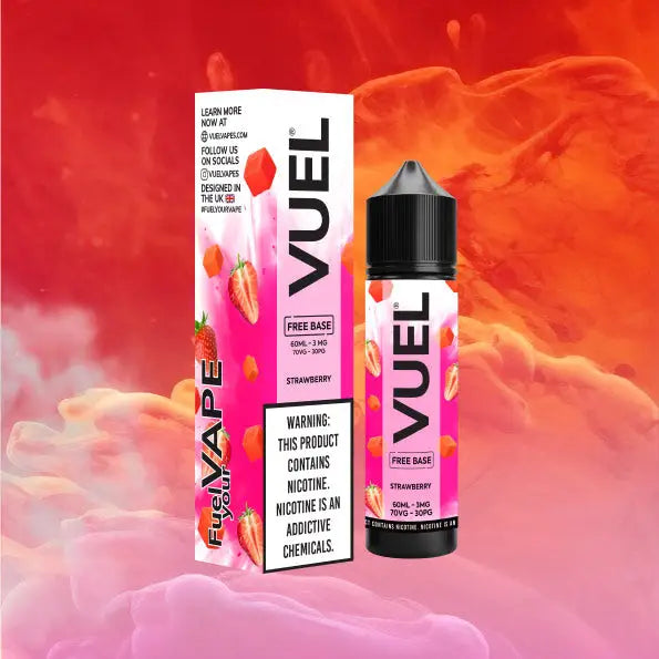 Vuel Nerd Salts Vape Juice 60ml - Strawberry - E-liquid - Vapes Uae