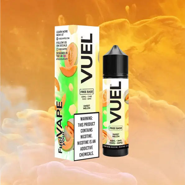 Vuel Nerd Salts Vape Juice 60ml - Sweet Melon - E-liquid - Vapes Uae