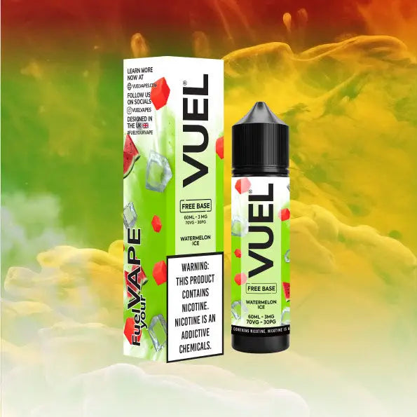 Vuel Nerd Salts Vape Juice 60ml - Watermalon Ice - E-liquid - Vapes Uae
