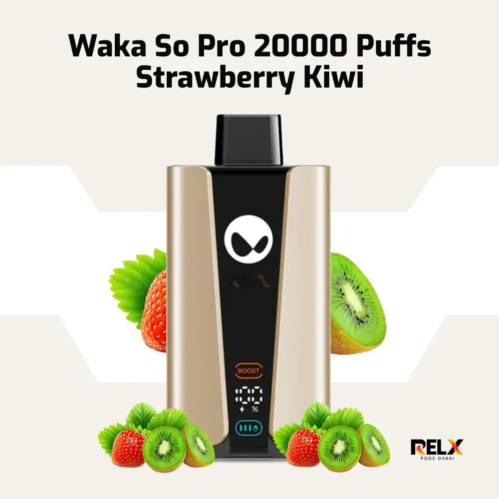 Waka Sopro 20000 Puffs Disposable Vape - Strawberry Kiwi - Disposable Vape - Vapes Uae