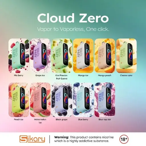 CLOUD ZERO 20000 PUFFS DISPOSABLE VAPE