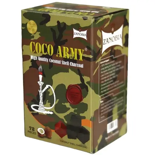 ZANOBIA COCO ARMY COCONUT SHELL CHARCOALS