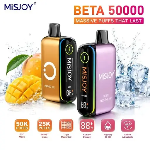 MISJOY BETA 50000 PUFFS DISPOSABLE VAPE