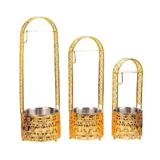 GOLD HOOKAH SHISHA CHARCOAL HOLDER