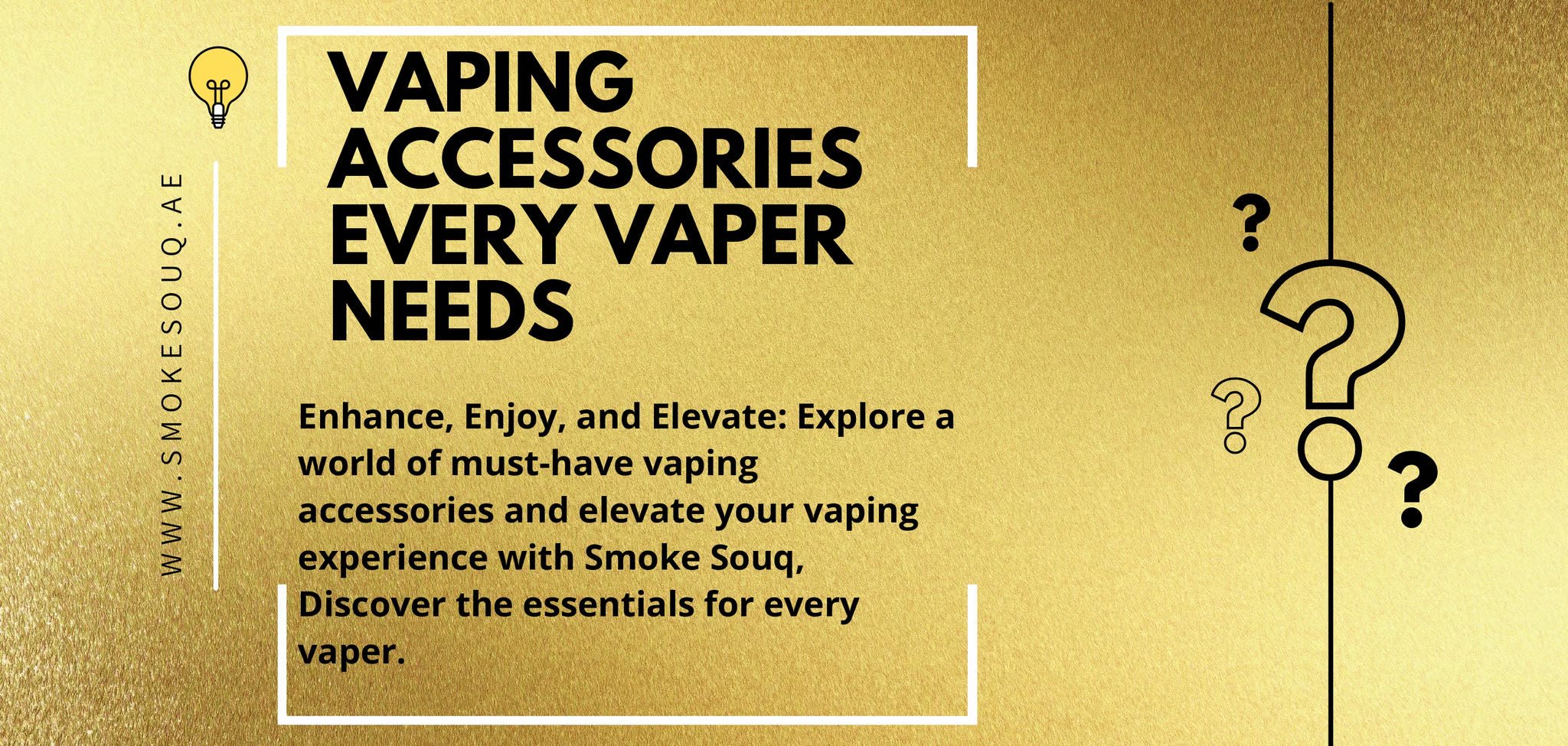 Enhance enjoy and elevate: vaping accessories every vaper needs