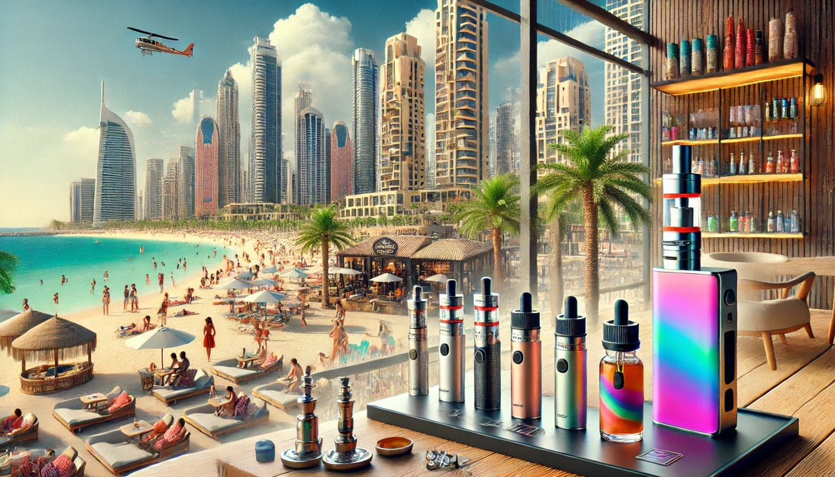 Vape at JBR Beach Dubai Christmas, luxury vape DIFC gala, elegant disposable vape in festive Dubai, high-performance vape aesthetic - Your Ultimate Guide to Vapes and Shisha in Jbr Dubai – Discover ...