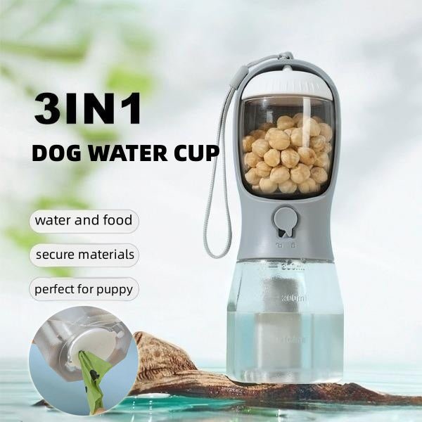 3-in-1 portable multi-functional pet water cup - pet goods - vapes uae