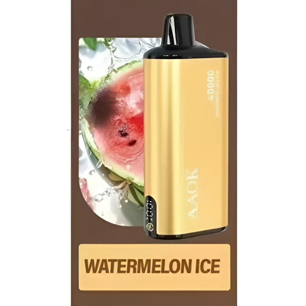 Aaok 40000 Puffs Disposable Vape - Watermelon Ice - Disposable Vape - Vapes Uae