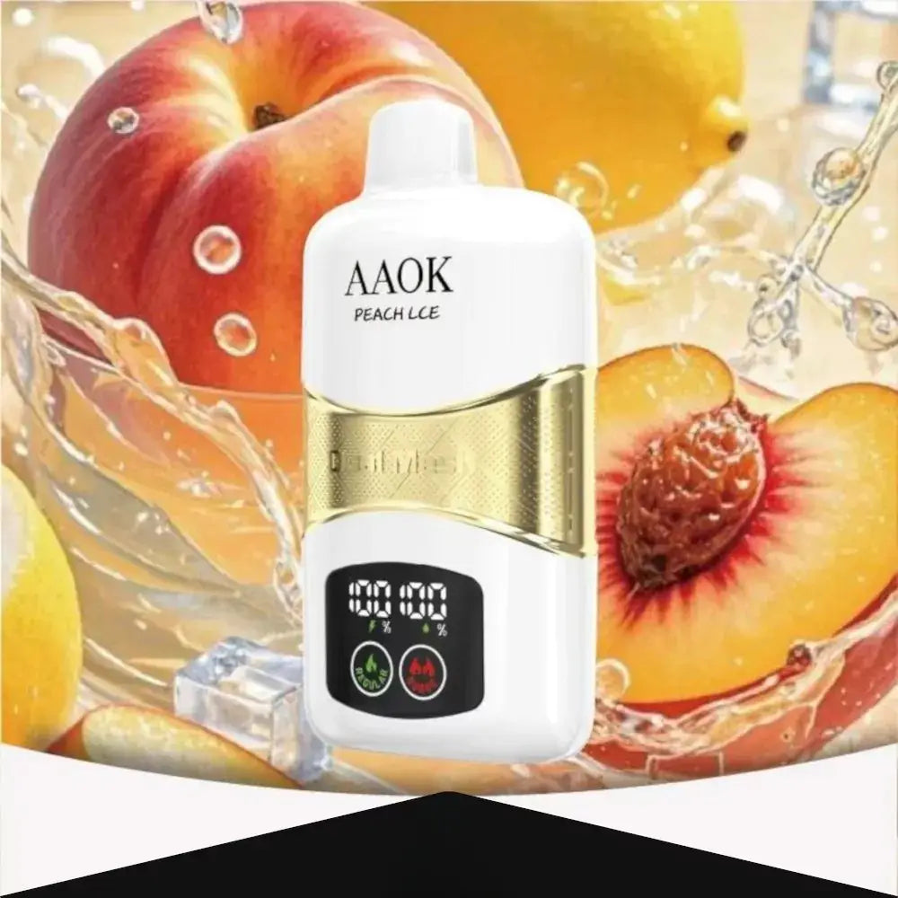 Aaok A153 63000 Puffs Disposable Vape - Peach Ice - Disposable Vape - Vapes Uae
