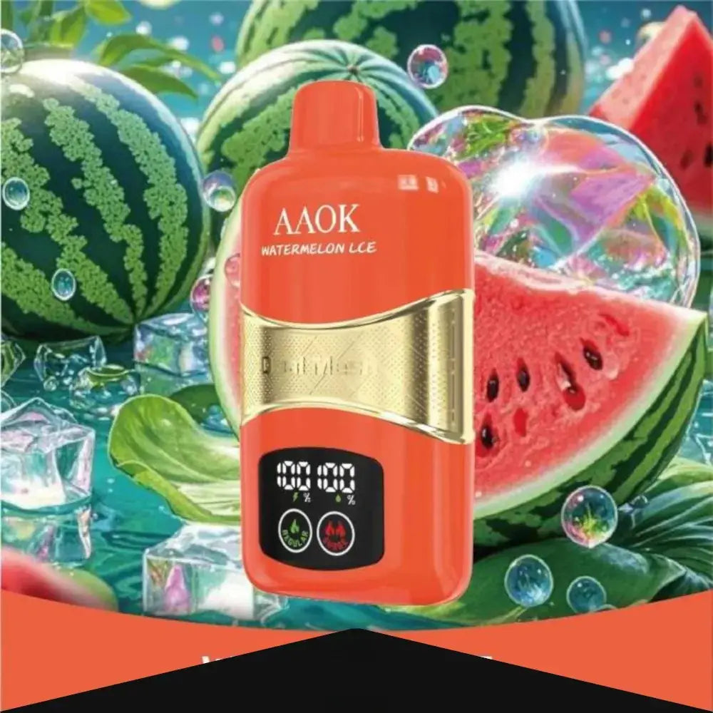 Aaok A153 63000 Puffs Disposable Vape - Watermelon Ice - Disposable Vape - Vapes Uae