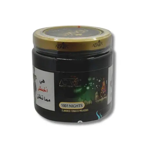 Adalya Hookah Tobacco - 1001 Nights / 250g - Shisha Molasses - Vapes Uae