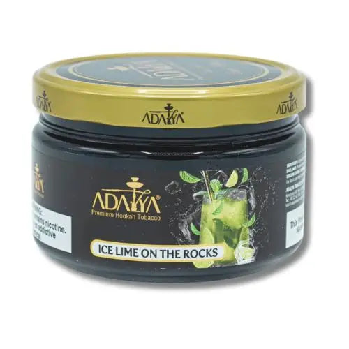 Adalya Hookah Tobacco - Ice Lime on the Rocks / 250g - Shisha Molasses - Vapes Uae