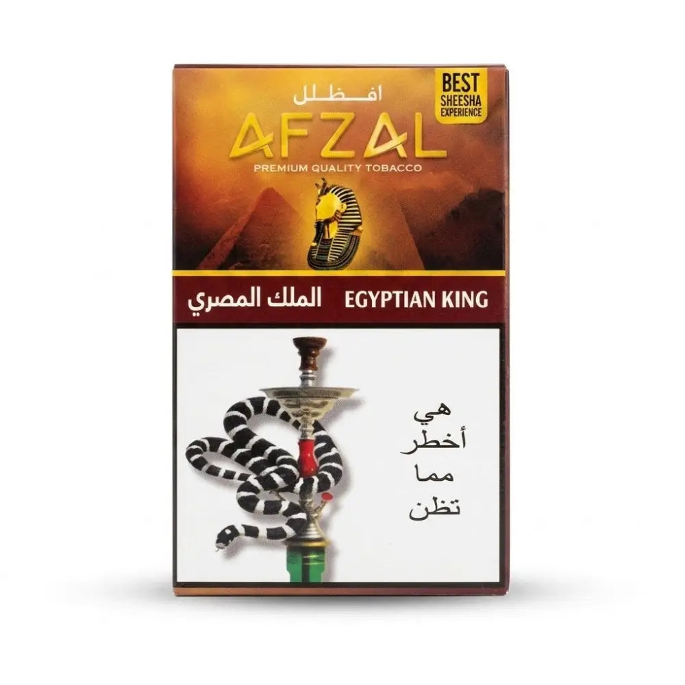 Afzal Hookah Tobacco Shisha Molasses - Egyptian King / 50gm - Shisha Molasses - Vapes Uae