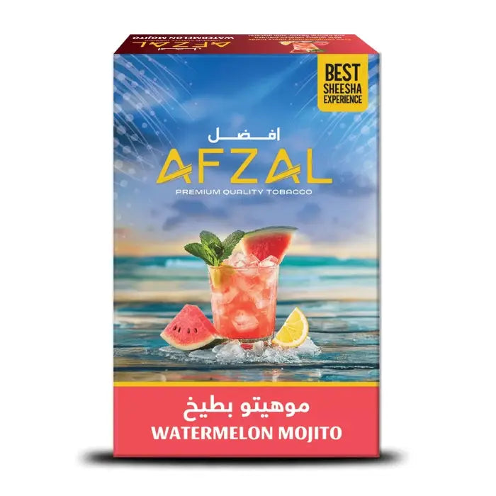 Afzal Hookah Tobacco Shisha Molasses - Watermelon Mojito / 50gm - Shisha Molasses - Vapes Uae