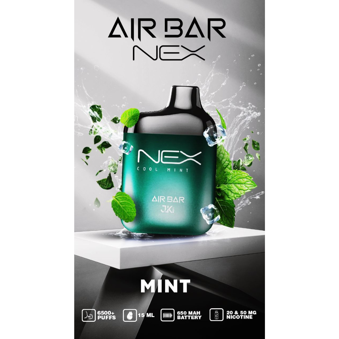 Airbar Nex Disposable Vape 6500 Puffs - Mint - Disposable Vape - Vapes Uae