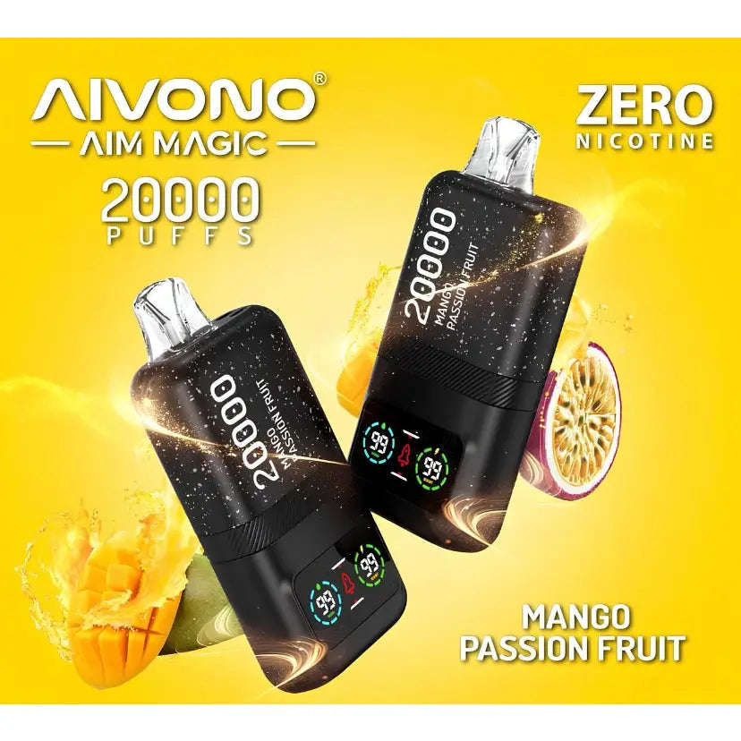 Aivono Aim Magic 20000 Puffs Disposable Vape - Mango Passionfruit - Disposable Vape - Vapes Uae