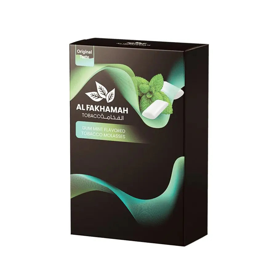 Al Fakhamah Shisha Tobacco - Gum Mint / 1kg - Shisha Molasses - Vapes Uae