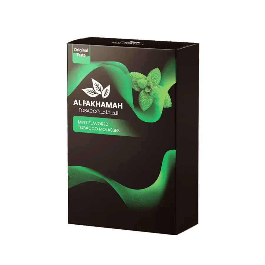 Al fakhamah tobacco - mint / 500g - shisha molasses - vapes uae