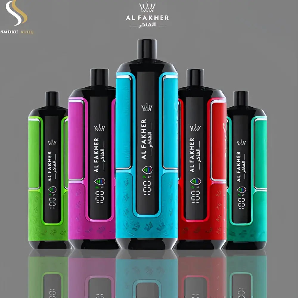 Al Fakher 15000 Puffs Hyper Max Disposable Vape - Blue Razz - Disposable Vape - Vapes Uae