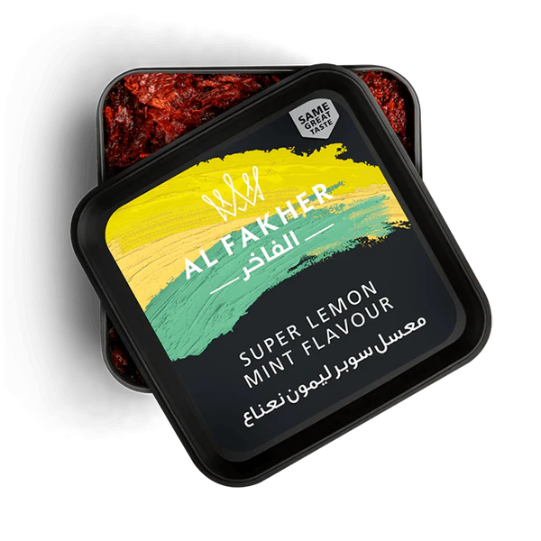 Al Fakher Shisha Molasses All Flavors - Super Lemon Mint / 50g - Shisha Molasses - Vapes Uae