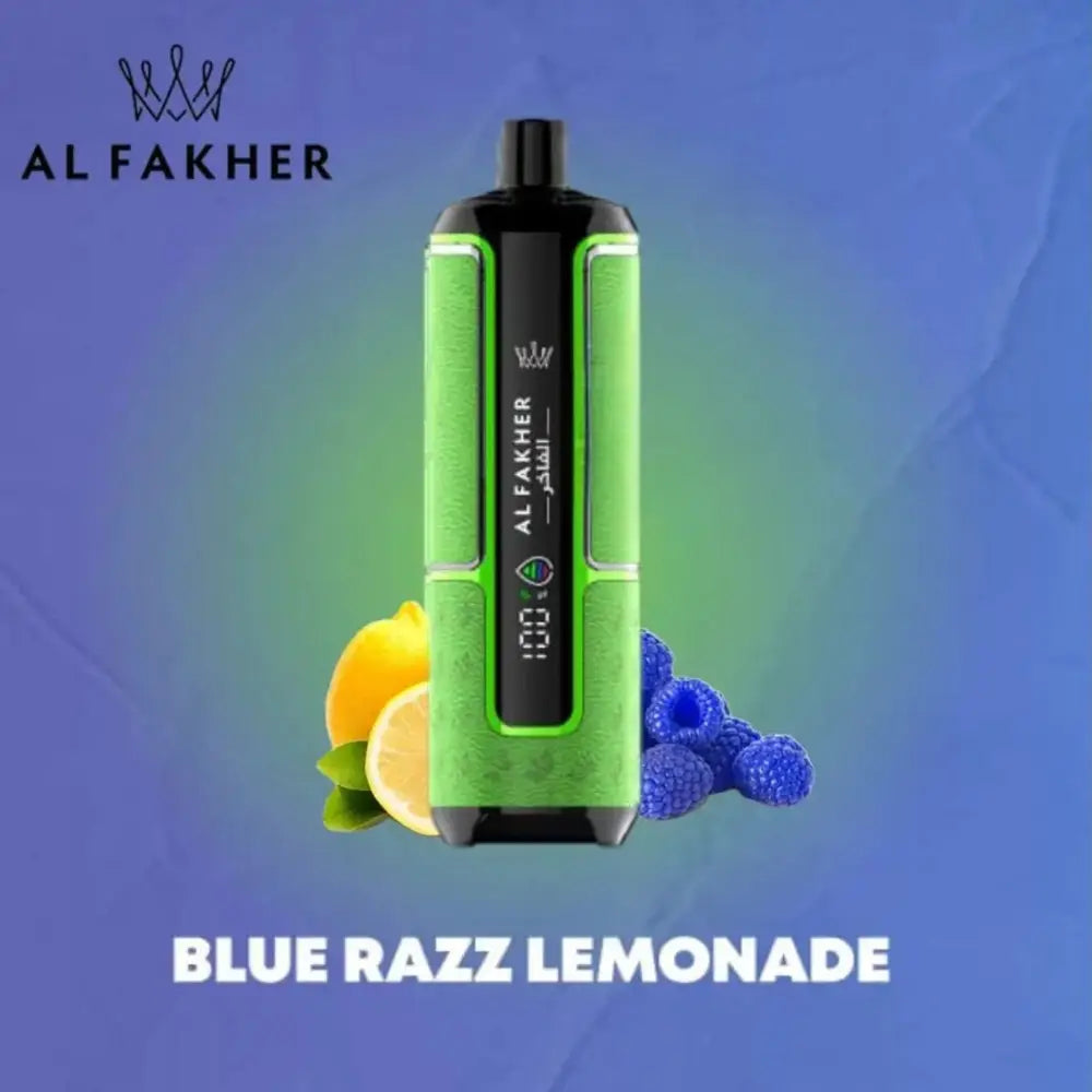 Al Fakher Crown Bar Hypermax 15000 Puffs Disposable Vape - Blue Razz Lemonade - Disposable Vape - Vapes Uae