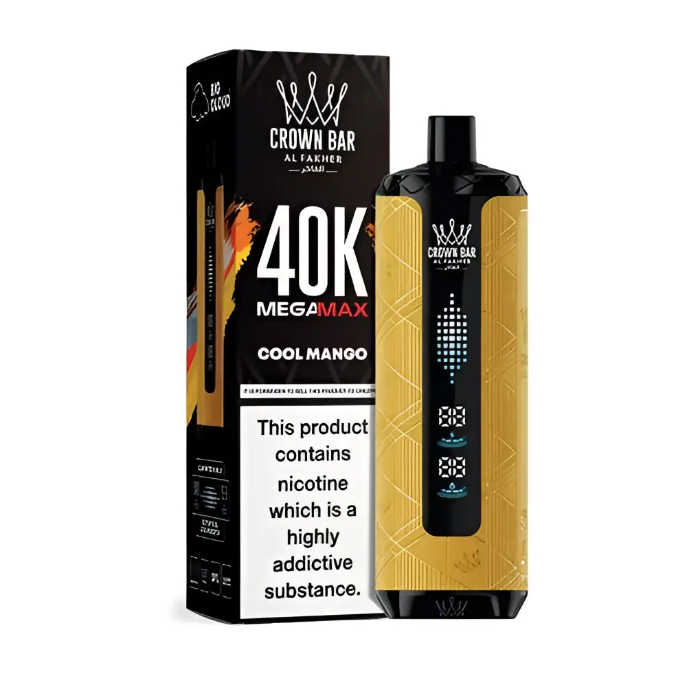 Al Fakher Mega Max 40000 Puffs Disposable Vape - Cool Mango - Disposable Vape - Vapes Uae