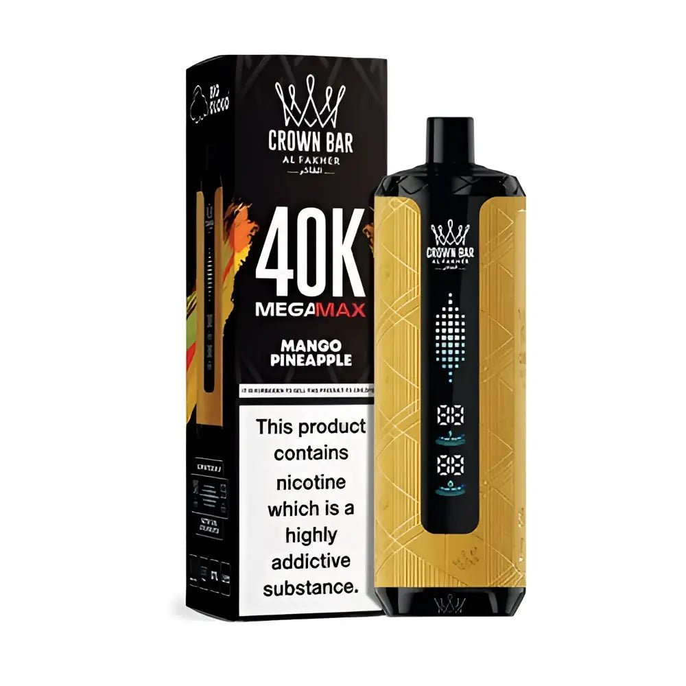 Al Fakher Mega Max 40000 Puffs Disposable Vape - Mango Pineapple - Disposable Vape - Vapes Uae