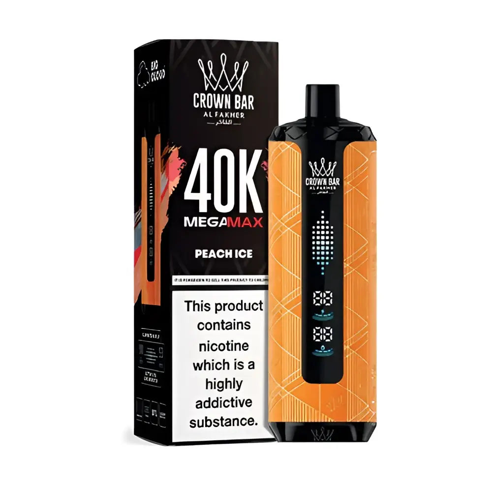 Al Fakher Mega Max 40000 Puffs Disposable Vape - Peach Ice - Disposable Vape - Vapes Uae