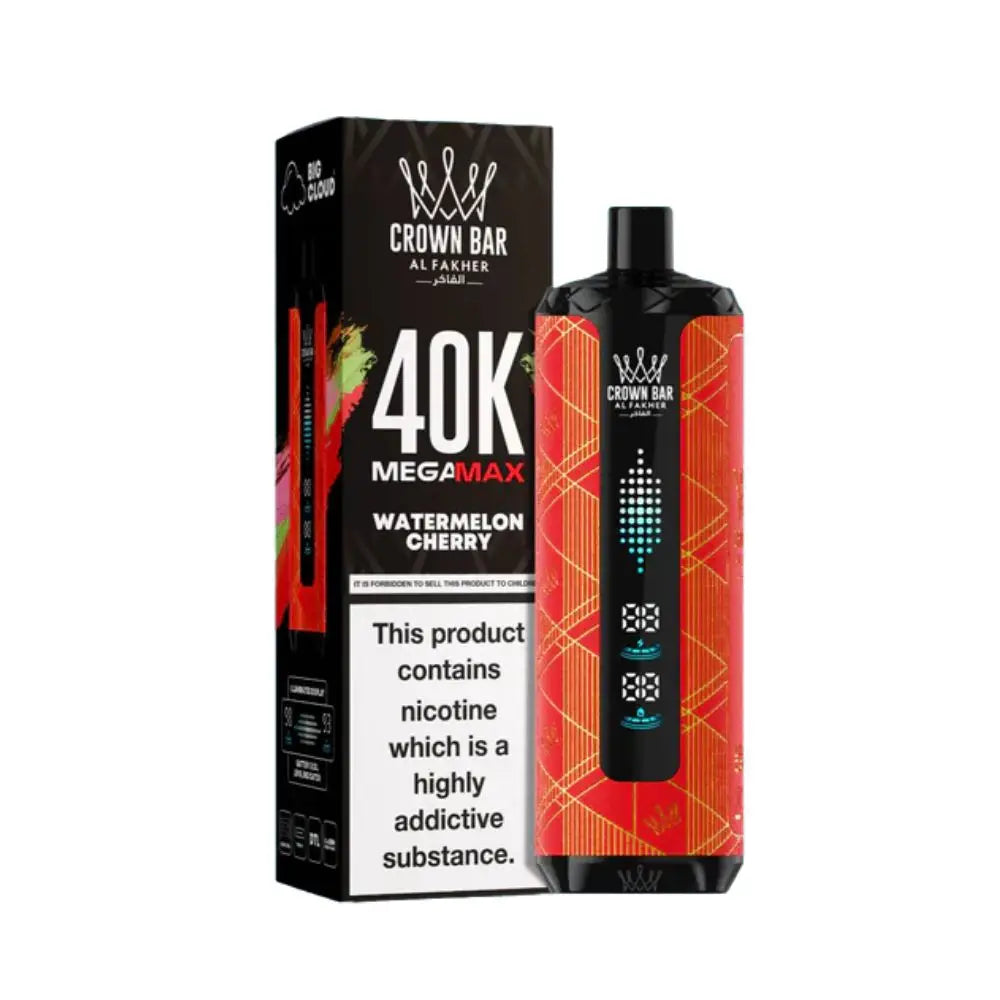 Al Fakher Mega Max 40000 Puffs Disposable Vape - Watermelon Cherry - Disposable Vape - Vapes Uae