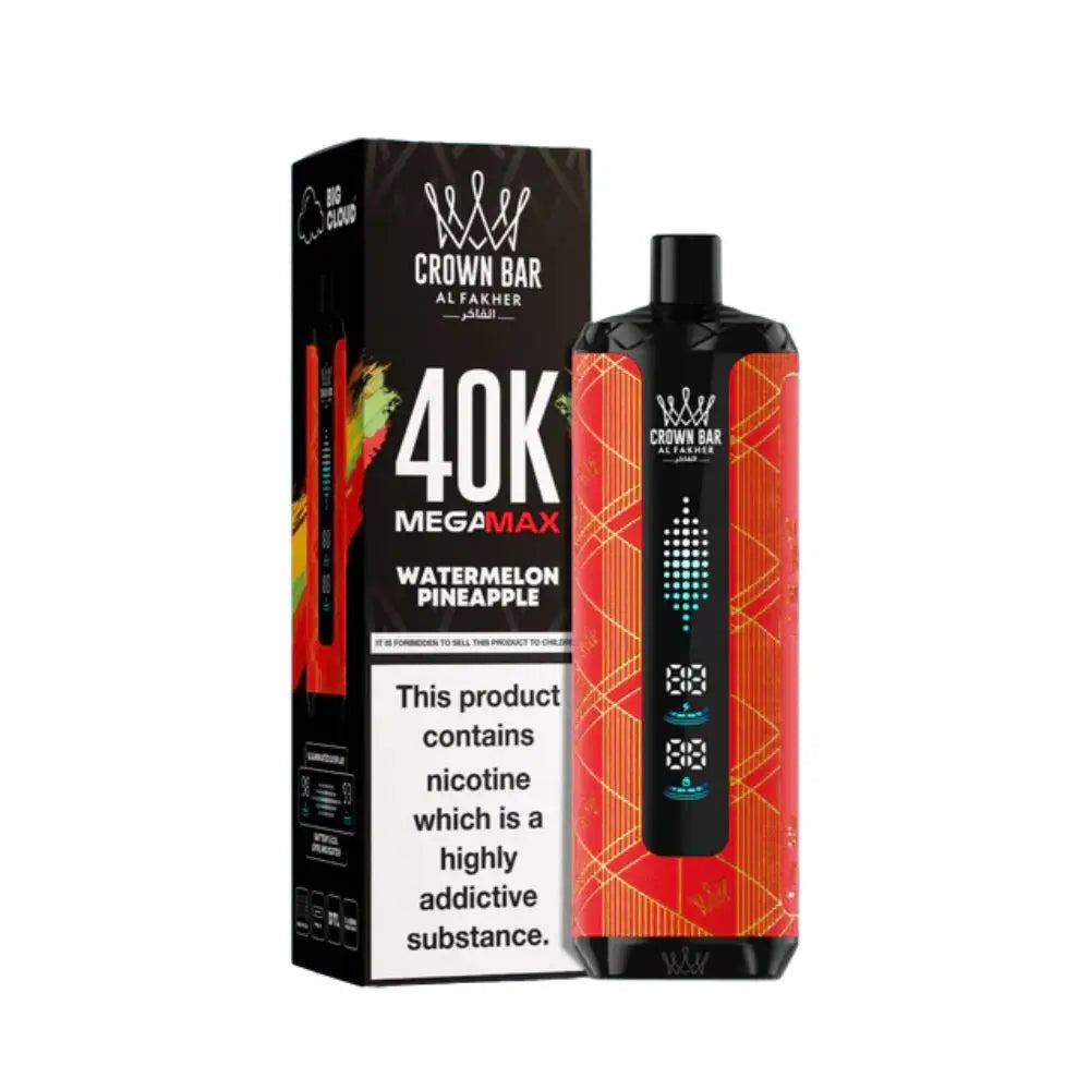 Al Fakher Mega Max 40000 Puffs Disposable Vape - Watermelon Pineapple - Disposable Vape - Vapes Uae